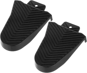 1Pair Lightweight Cleat Covers for Bike Shoes Durable Cycling Pedal Protection Portable Cleat Accessories for Road Mountain Bikes Secure Locking Pedal Cleats