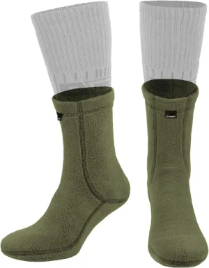 281Z Military Warm 6 inch Liners Boot Socks - Outdoor Tactical Hiking Sport - Polartec Fleece Winter Socks