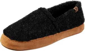 Acorn Men's Moc Slippers with Memory Foam Insole Suede Sidewall and Rubber Outsole (Tex/Polar)
