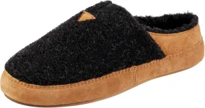 Acorn Men's Recycled Callum Hoodback Slipper with Indoor/Outdoor Sole, Berber Upper and Lining