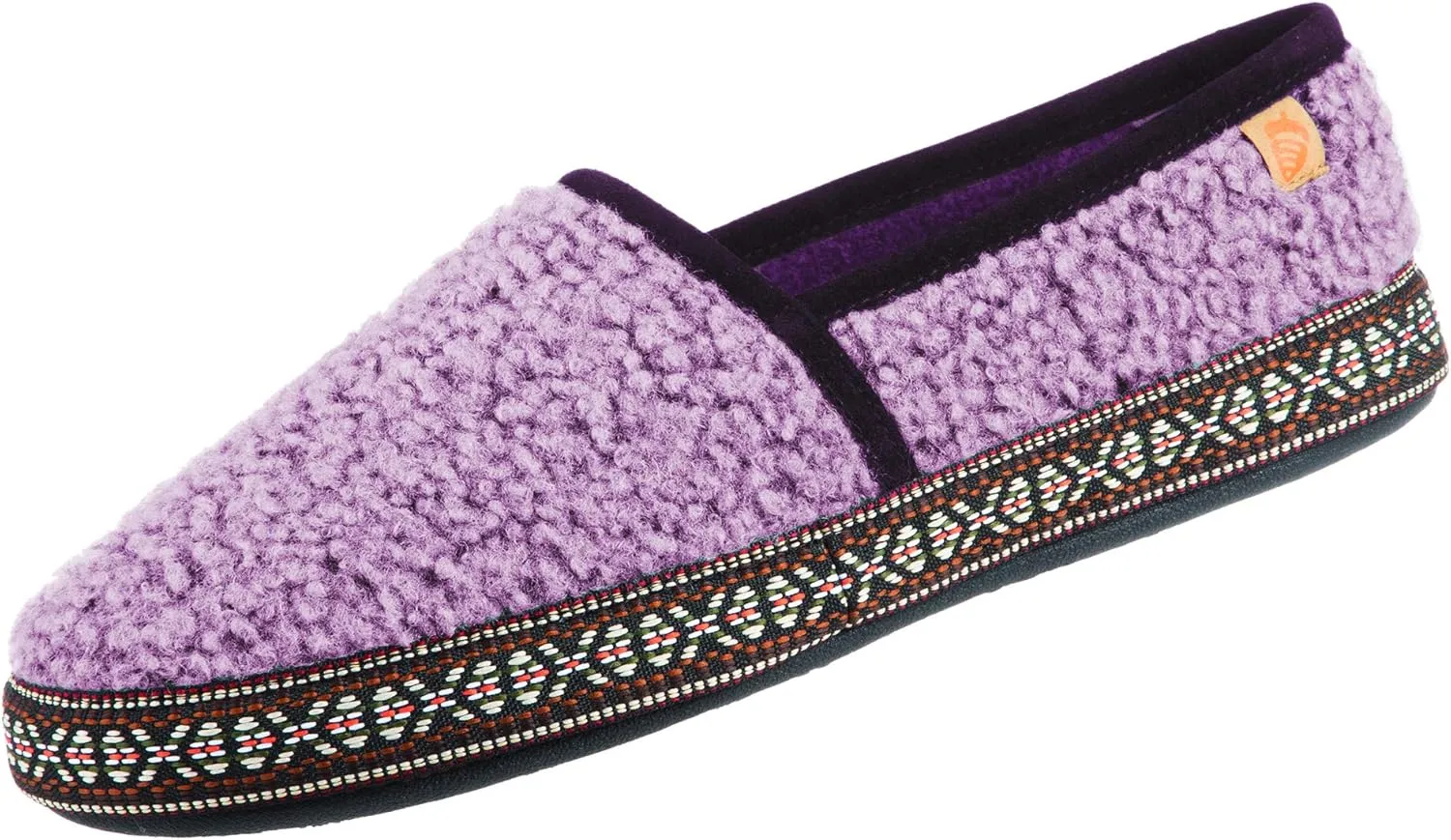 Acorn Women's Woven Trim Moc Slipper