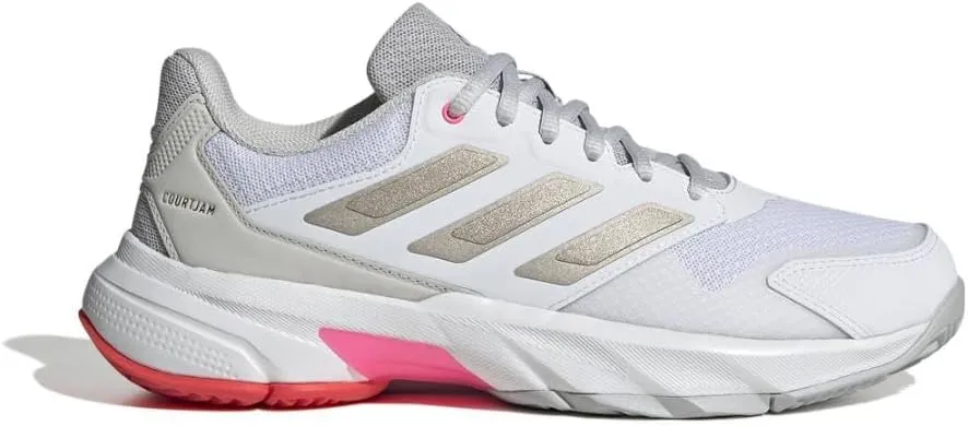 adidas Women's Courtjam Control 3 Tennis Shoes Sneaker