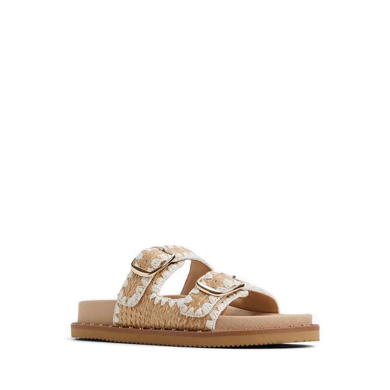 Aldo Kravis Women's Flat Sandals - Open Natural