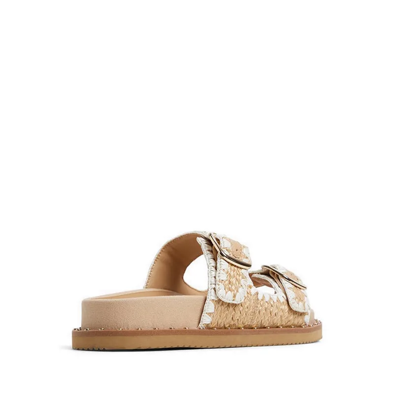 Aldo Kravis Women's Flat Sandals - Open Natural