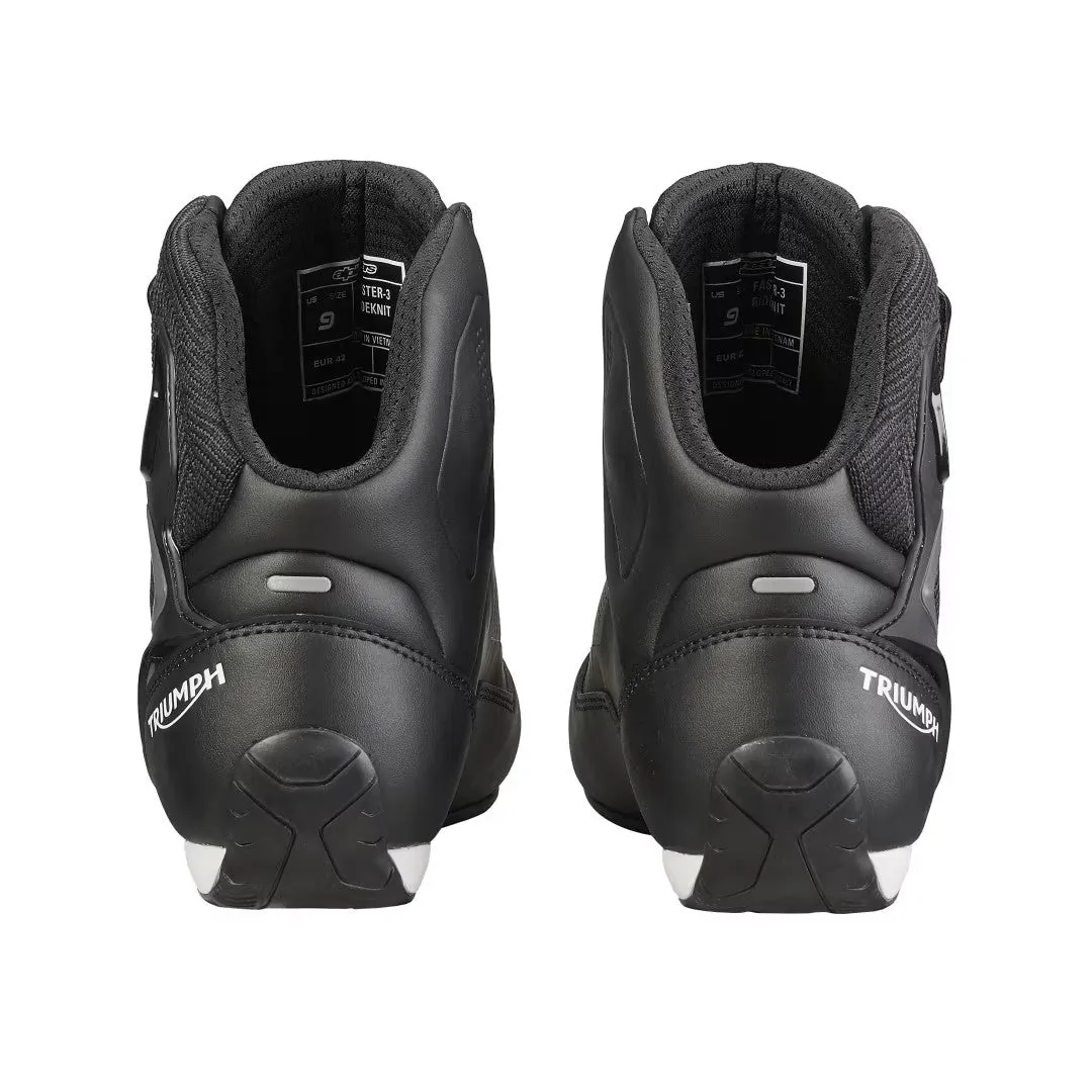 ALPINESTARS X TRIUMPH FASTER BOOTS| BLK