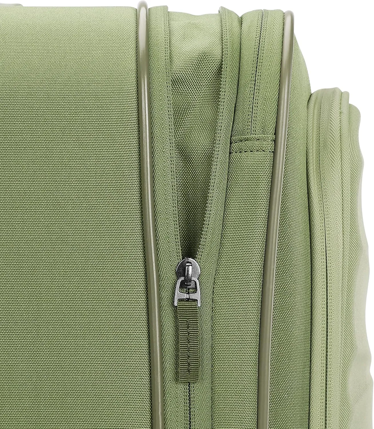American Tourister Cascade Softside Expandable Luggage with Spinner Wheels, Sage Green, 20-Inch