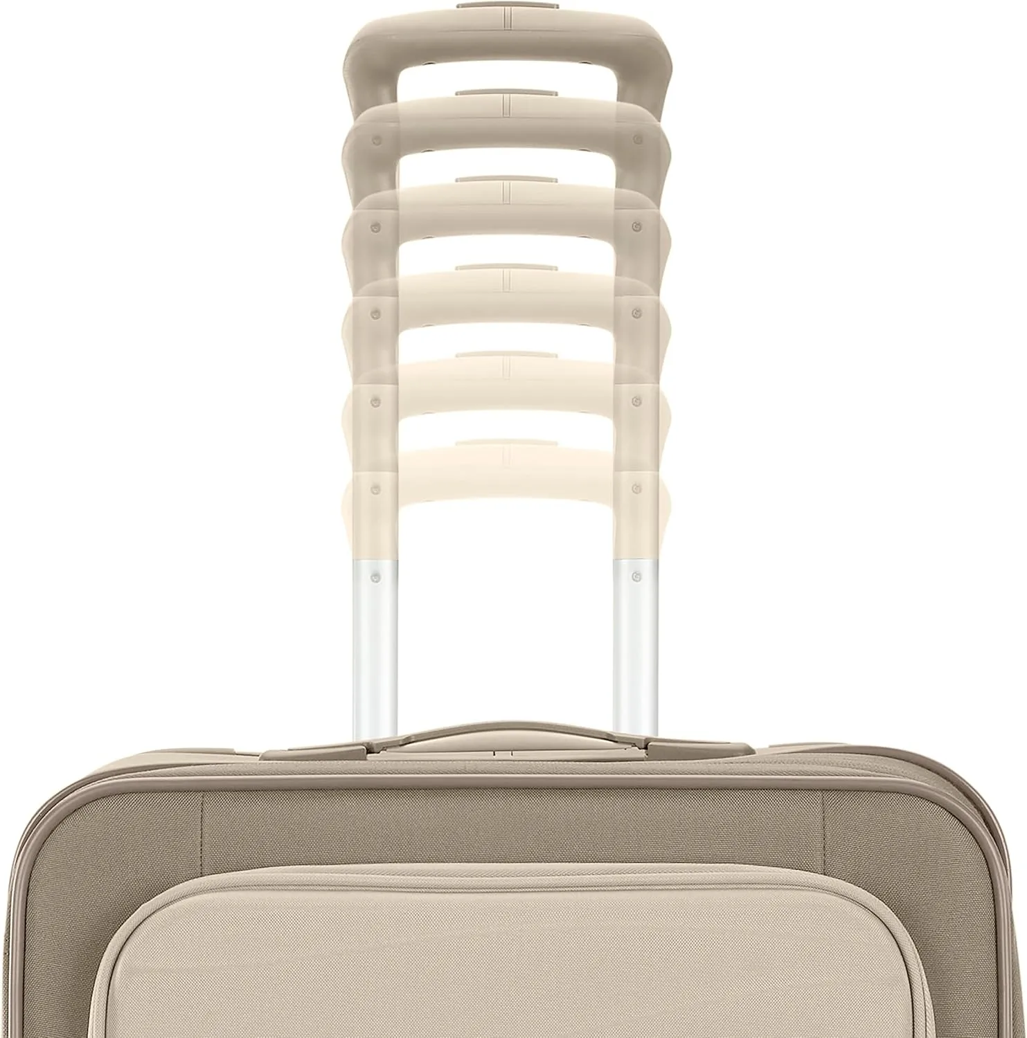 American Tourister Cascade Softside Expandable Luggage with Spinner Wheels, Sandstone, 28-Inch