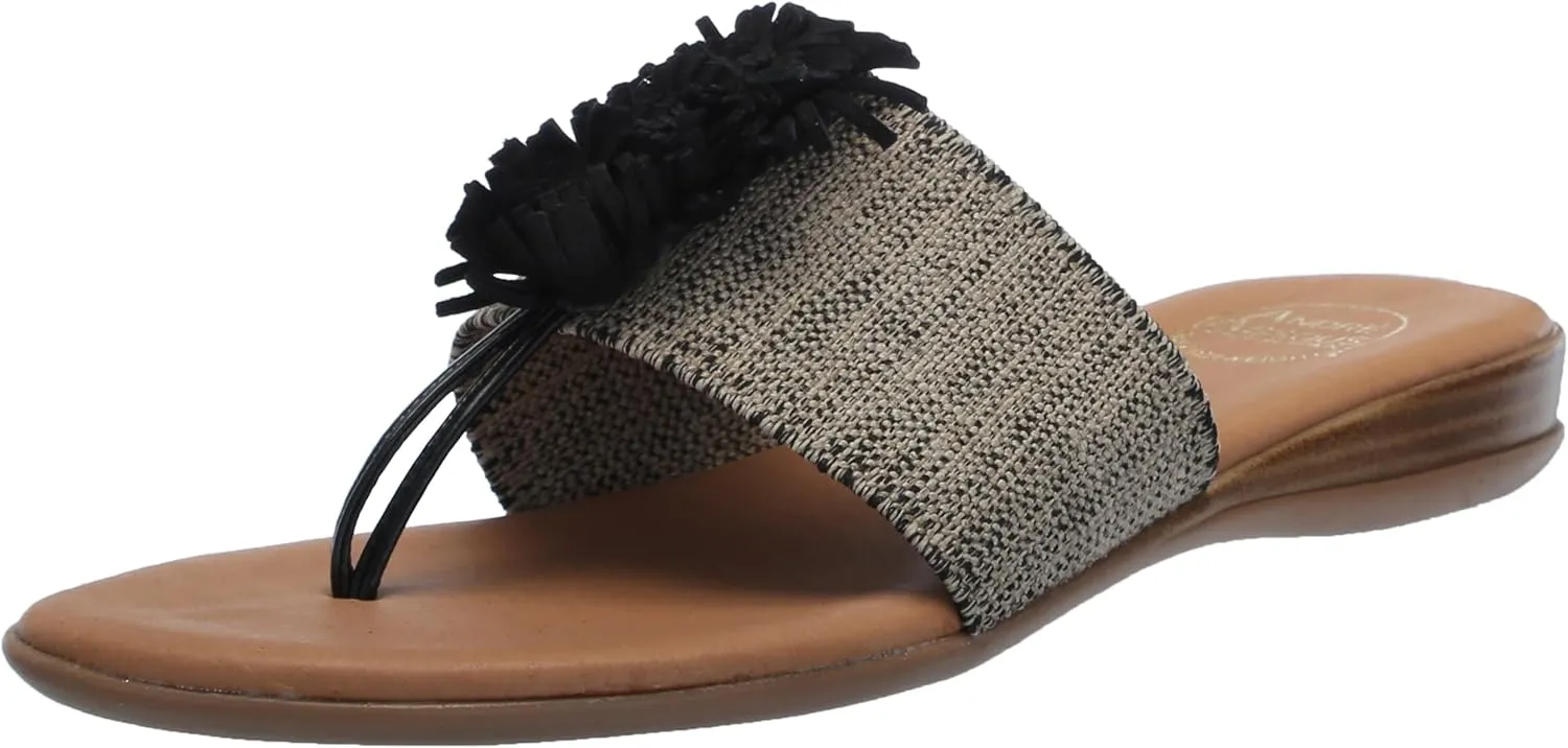 André Assous Women's Novalee Featherweight Flat Sandal
