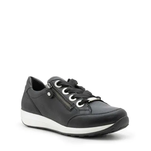 ara Ollie Black Leather