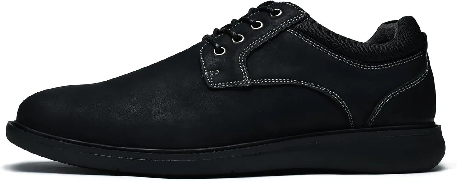 Arkbird Mens Casual Dress Shoes Fashion Sneaker Mens Leather Shoes Business Casual Shoes Men Brown Shoes