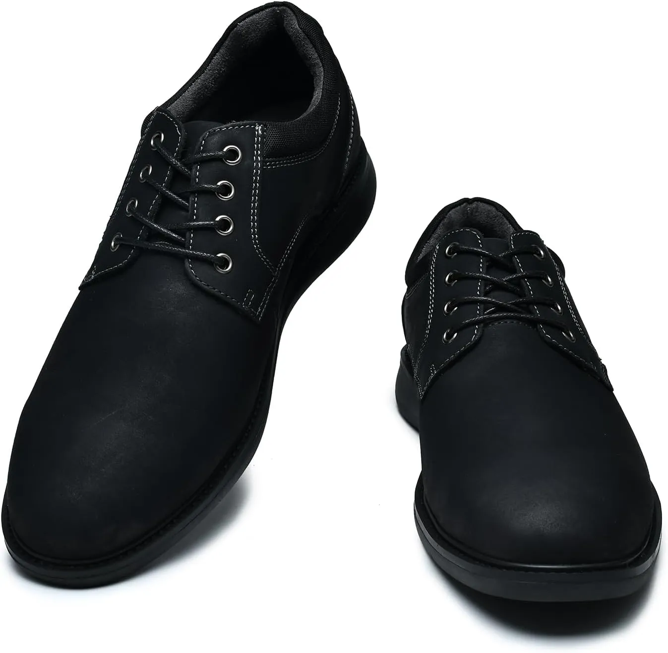 Arkbird Mens Casual Dress Shoes Fashion Sneaker Mens Leather Shoes Business Casual Shoes Men Brown Shoes