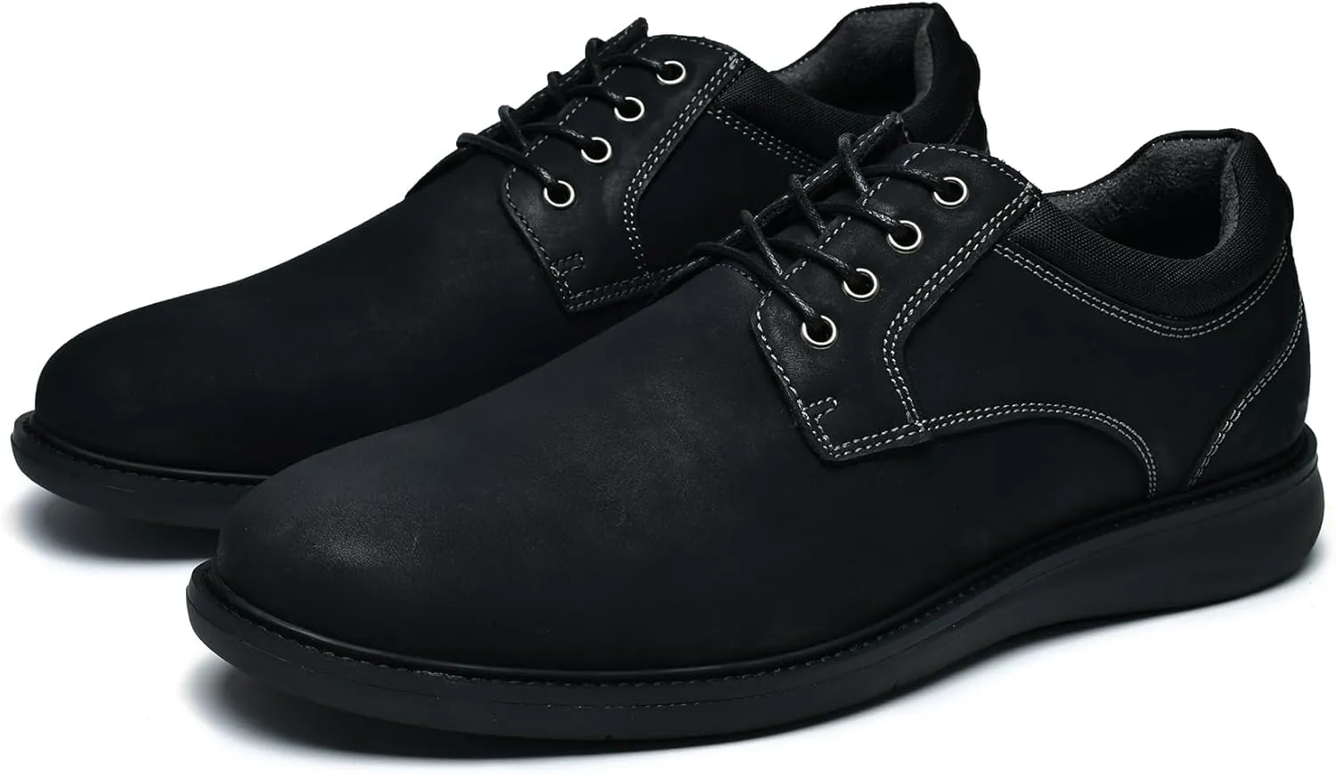 Arkbird Mens Casual Dress Shoes Fashion Sneaker Mens Leather Shoes Business Casual Shoes Men Brown Shoes