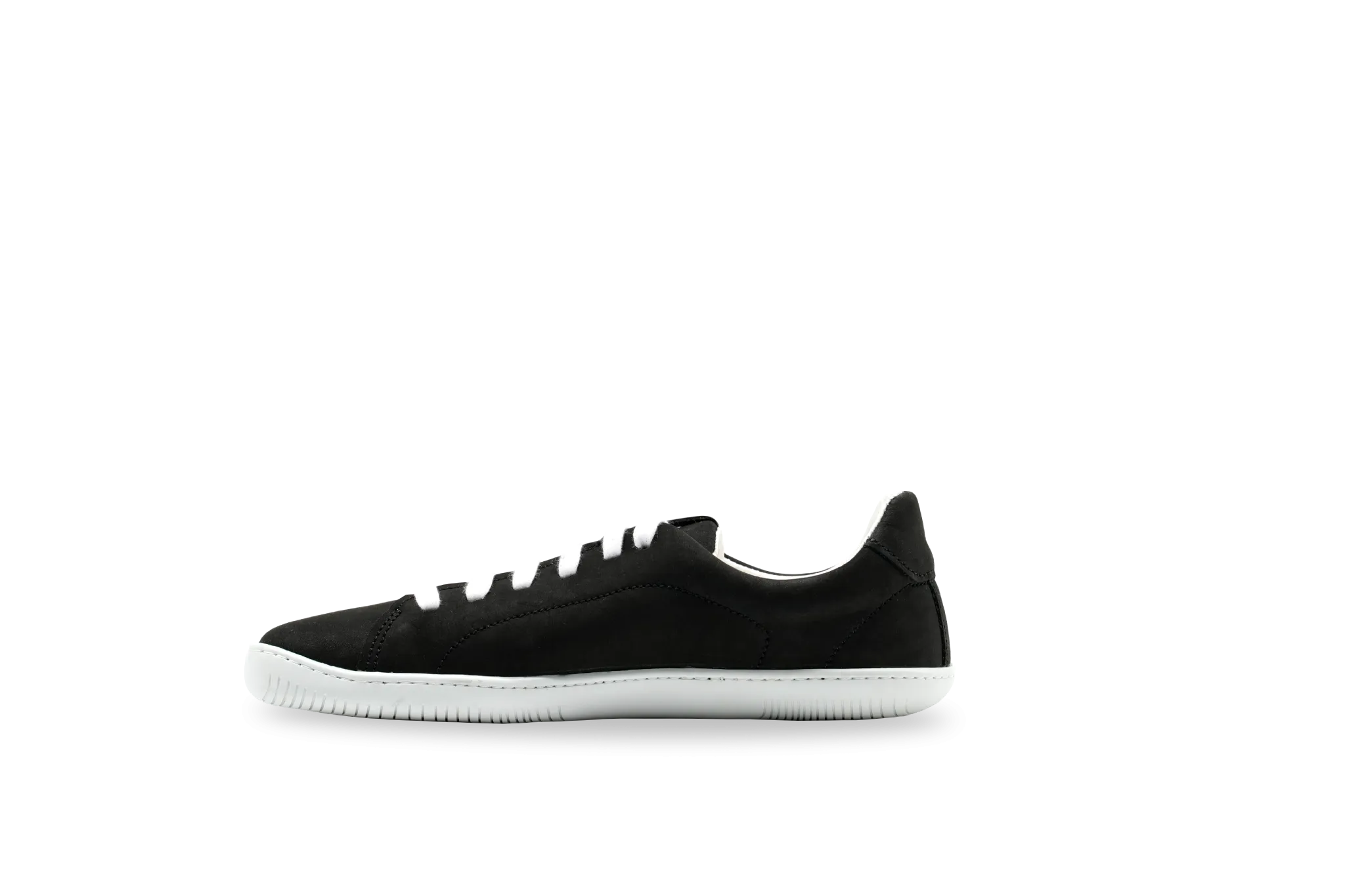 AYLLA BAREFOOT SNEAKER KECK VEGAN MENS - BLACK/WHITE 🌱