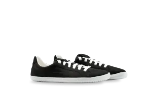 AYLLA BAREFOOT SNEAKER KECK VEGAN MENS - BLACK/WHITE 🌱