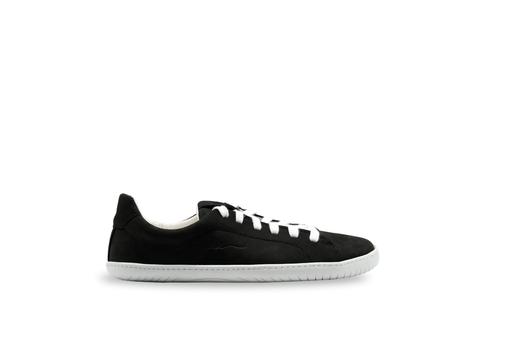 AYLLA BAREFOOT SNEAKER KECK VEGAN MENS - BLACK/WHITE 🌱
