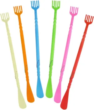Back Scratcher Shoehorn in 6 Pack Massage Shoes for Pregnant Women Elderly Boys and Girls Long-Lasting Sturdy Multi-use Tools