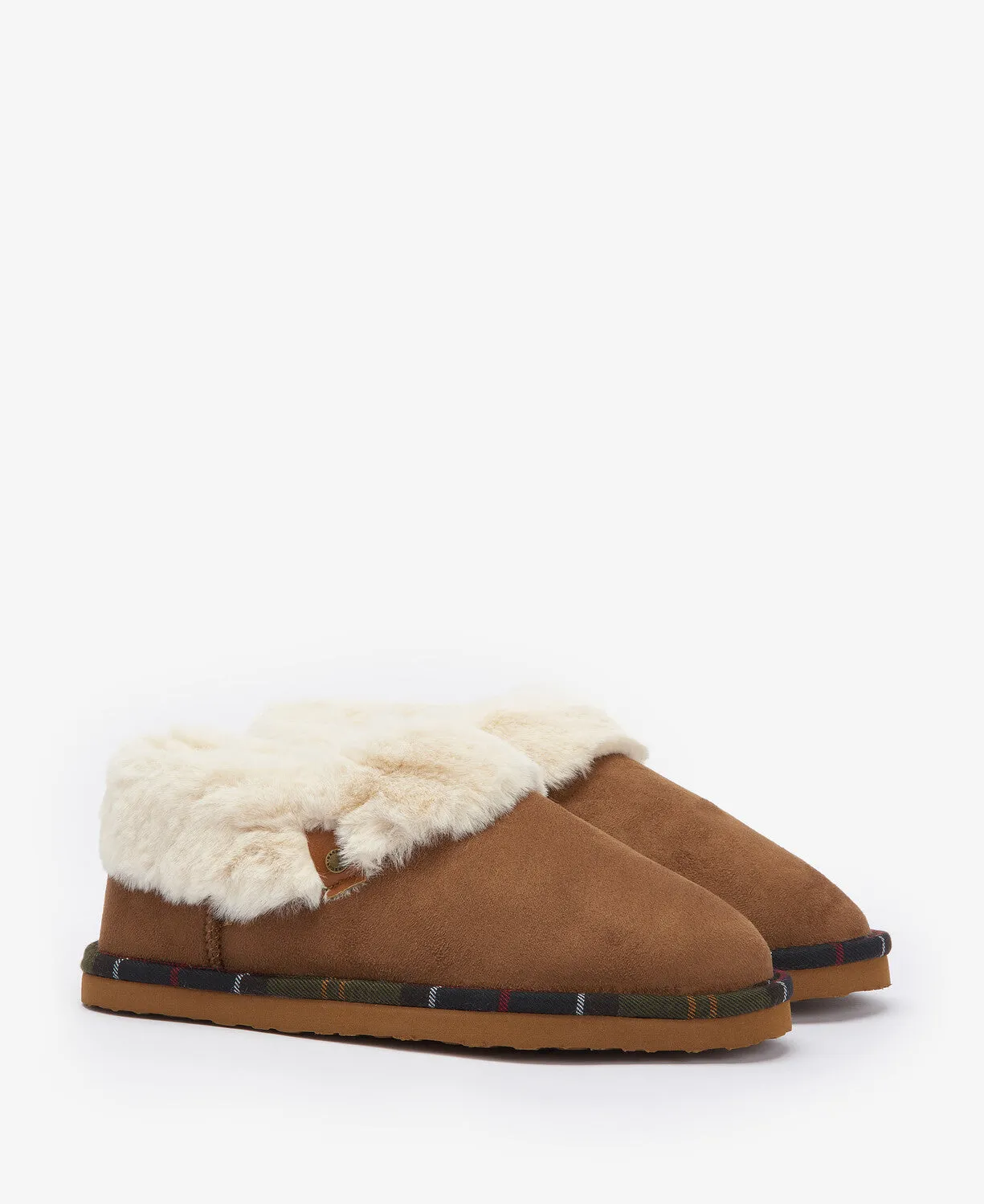 Barbour Eloise Bootie Slipper - Camel