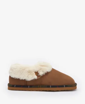 Barbour Eloise Bootie Slipper - Camel