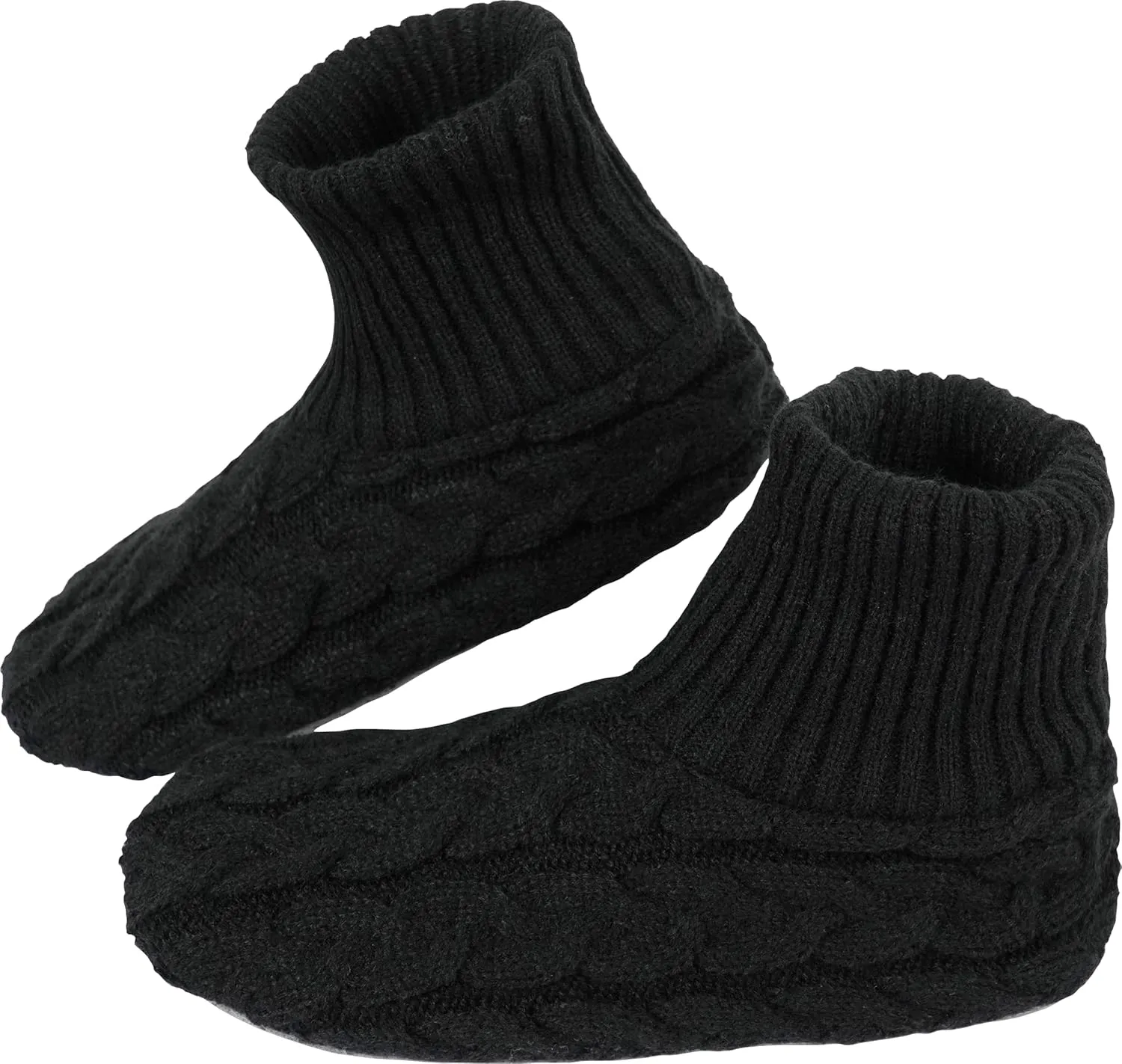 BenSorts Fuzzy Slipper Socks for Women Non Slip House Socks with Grips Gifts