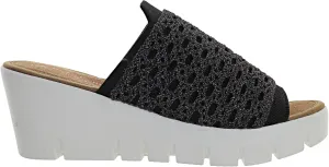 Bernie Mev Women's Venti Crochet Wedge Sandal