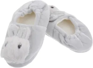 BESPORTBLE Boys and Girls's Bunny Shape Slippers Warm Plush Winter Slippers (size 19/20)