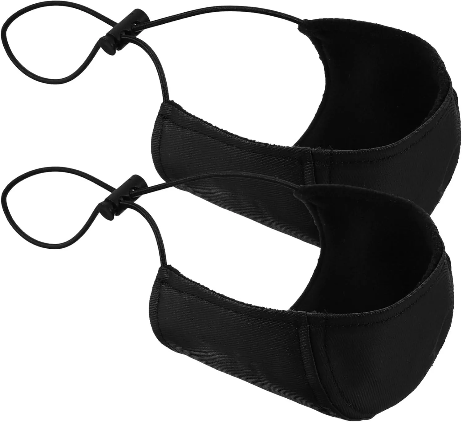 BESPORTBLE Unisex Shoe Heel Protective Cover Mat, Black, 20 x 8 cm