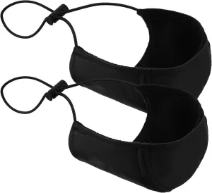 BESPORTBLE Unisex Shoe Heel Protective Cover Mat, Black, 20 x 8 cm