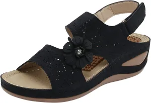 Best Arch Support Flip Flops Comfy Walking Shoes for Women Dressy Womens Comfort Sandals with Arch Support Back Strap Womens Wedge Sandals Wide Width Silver High Heels Women Business Casual Shoes