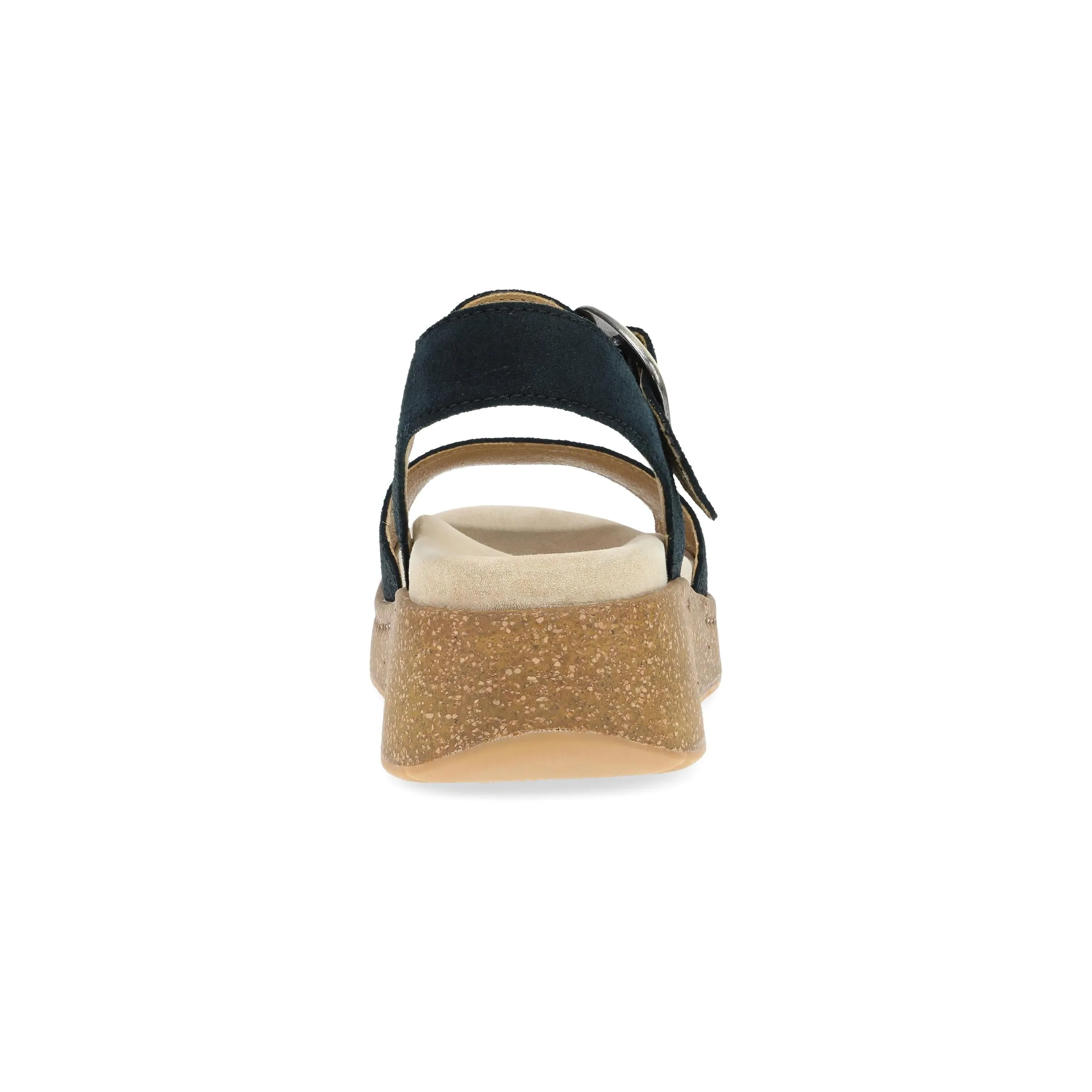 Bianca Black Burnished Suede