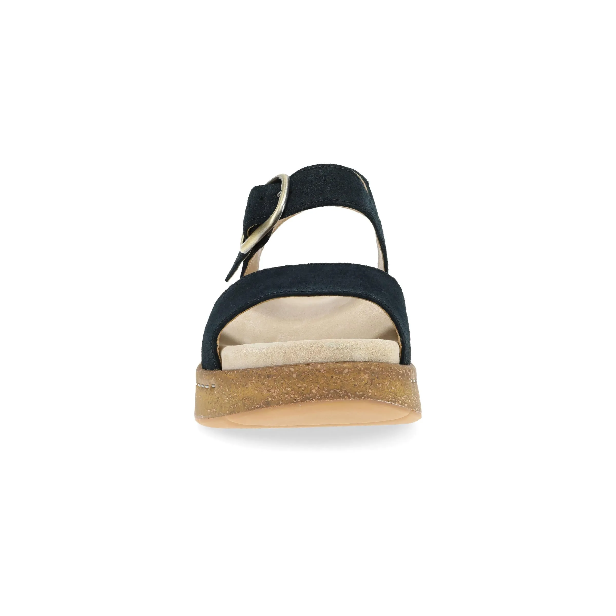 Bianca Black Burnished Suede