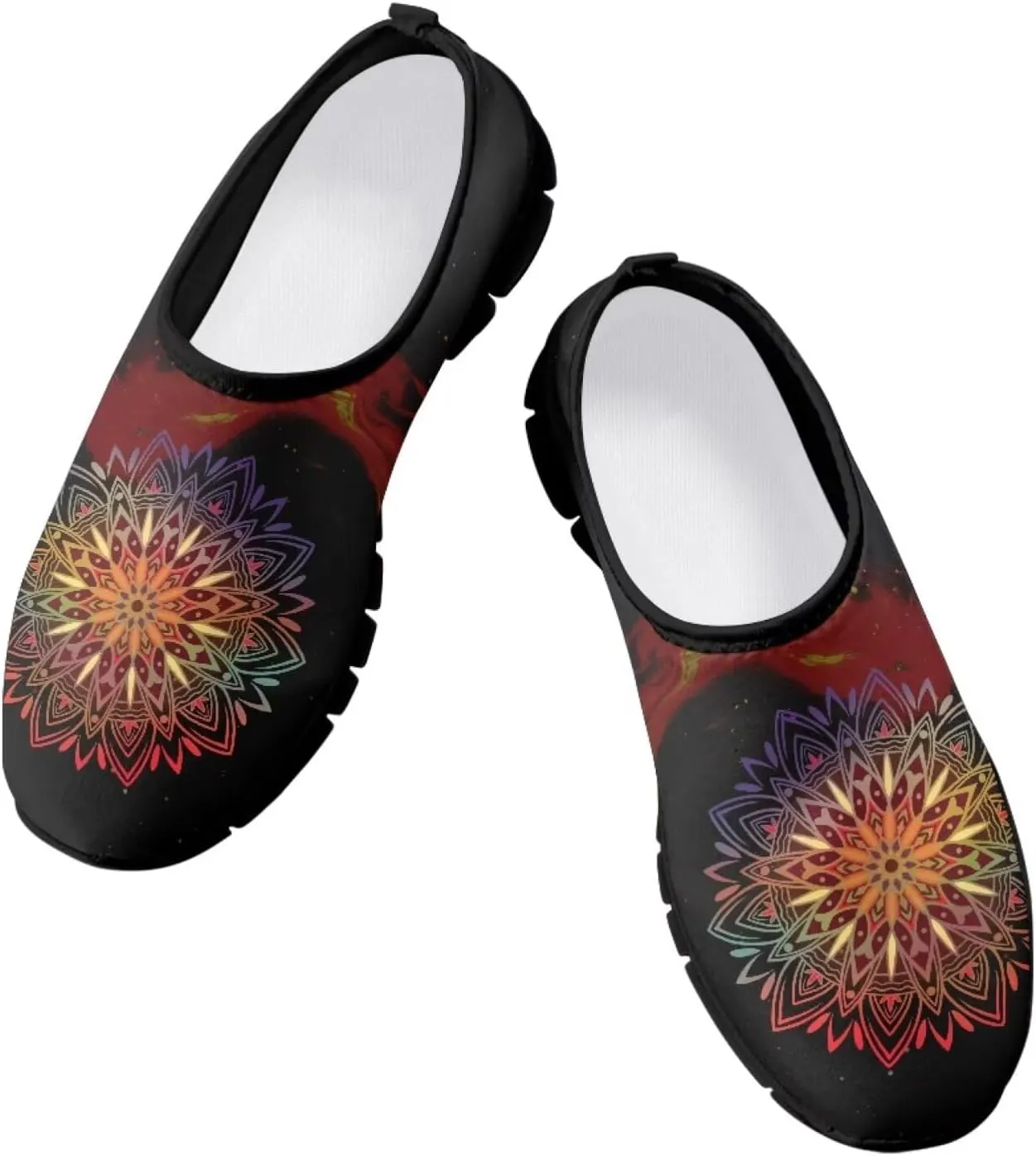 Binienty Womens Slip-on Shoes Lightweight No Laces Sneakers Arch Support Loafer Walking Shoes for Work Casual Daily
