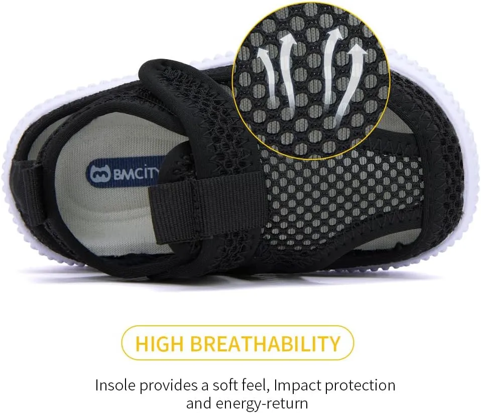 BMCiTYBM Baby Sandals Girls Boys Breathable Shoes Infant Summer Toddler Shoes Non-Slip 6 9 12 16 18 24 Months