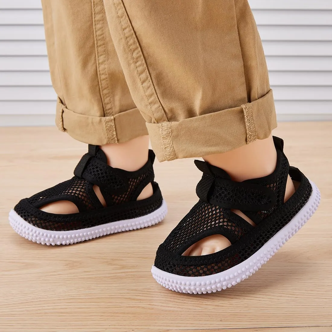 BMCiTYBM Baby Sandals Girls Boys Breathable Shoes Infant Summer Toddler Shoes Non-Slip 6 9 12 16 18 24 Months
