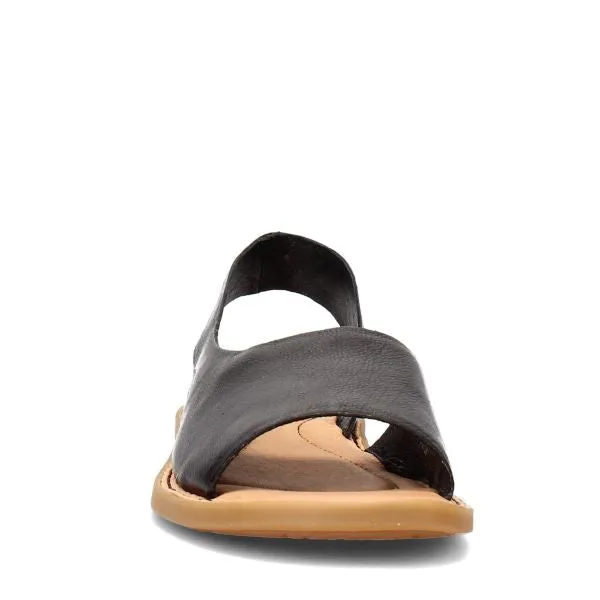 Born Black Inlet Open Toe Sling Back Womens Sandals BR0002203