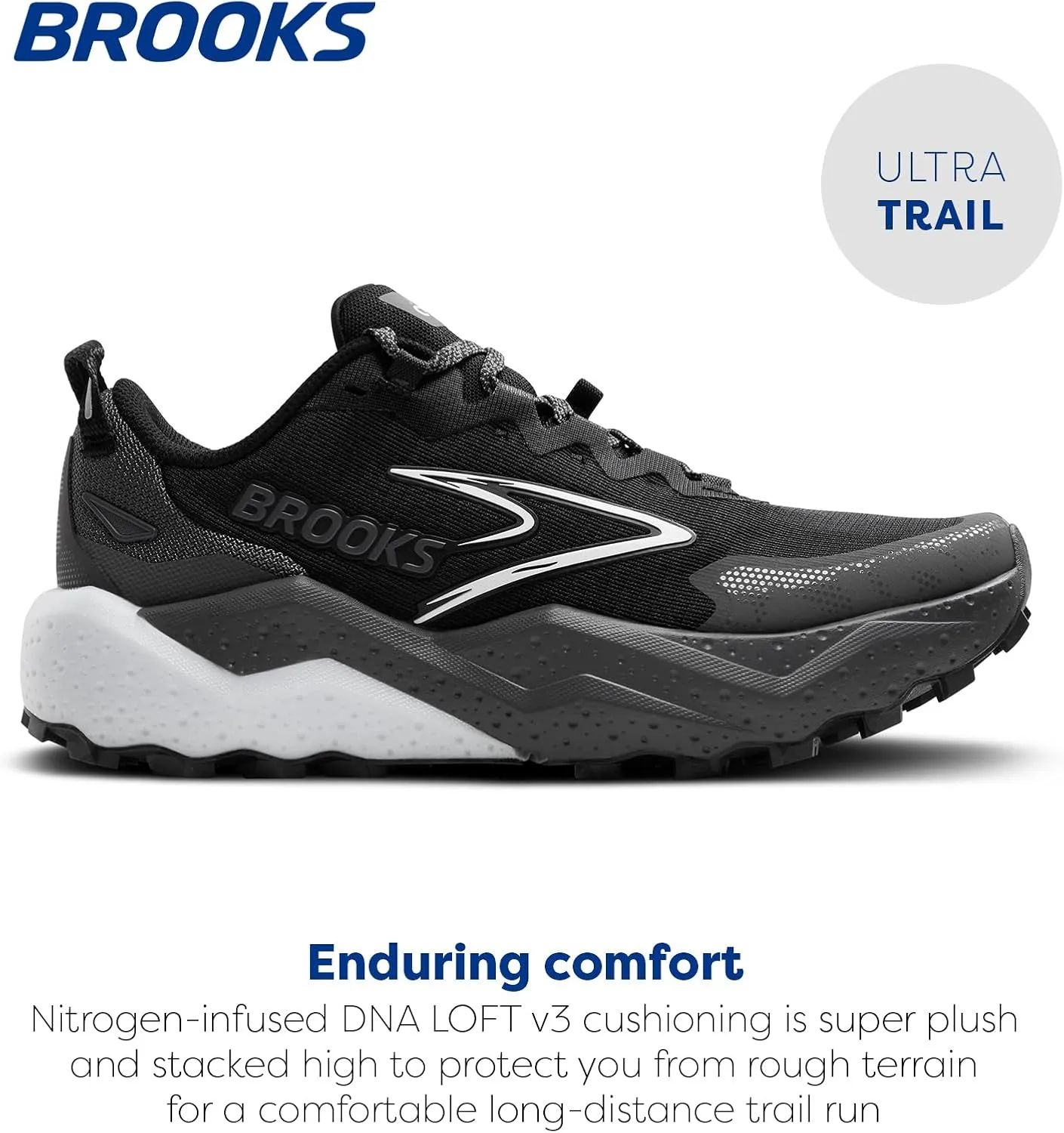 Brooks Men’s Caldera 8 Ultra Trail Running Shoe