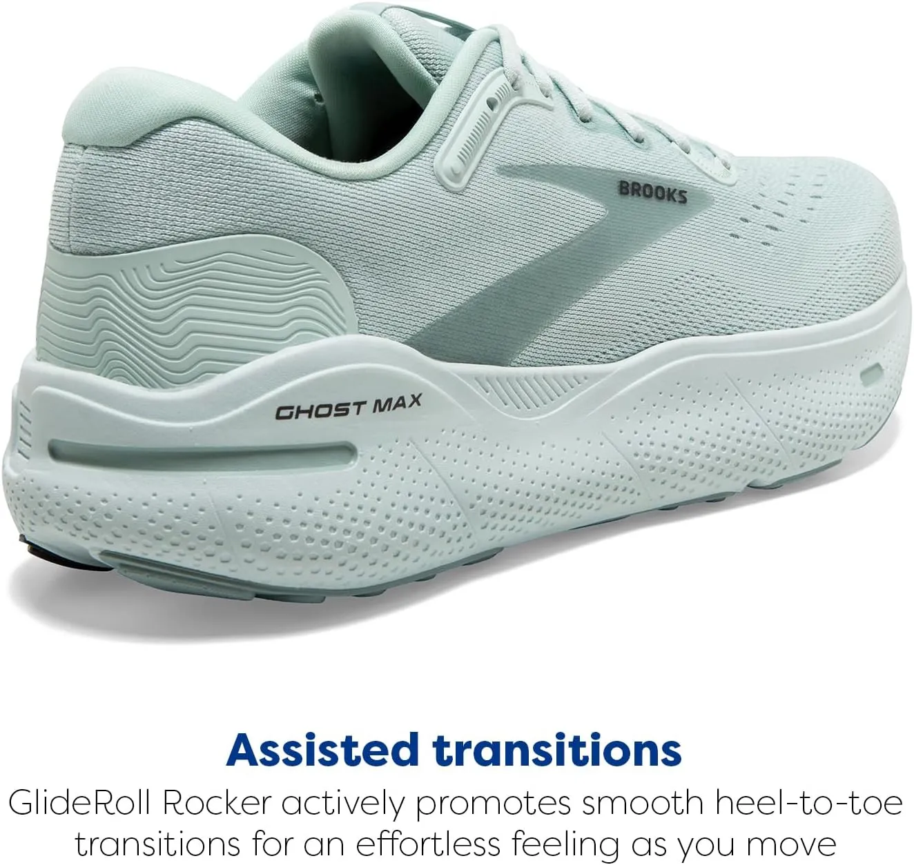 Brooks Men’s Ghost Max Cushion Neutral Running & Walking Shoe