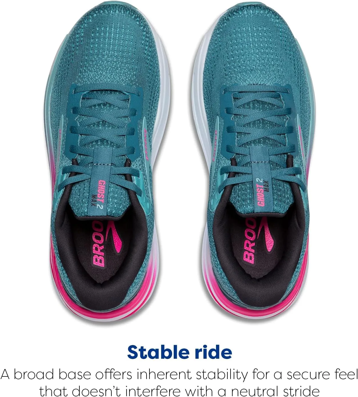Brooks Women’s Ghost Max 2 Neutral Running & Walking Shoe