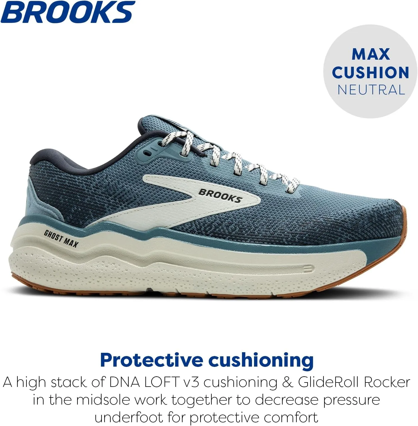 Brooks Women’s Ghost Max 2 Neutral Running & Walking Shoe