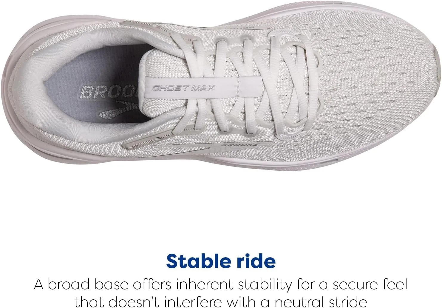 Brooks Women’s Ghost Max Cushion Neutral Running & Walking Shoe