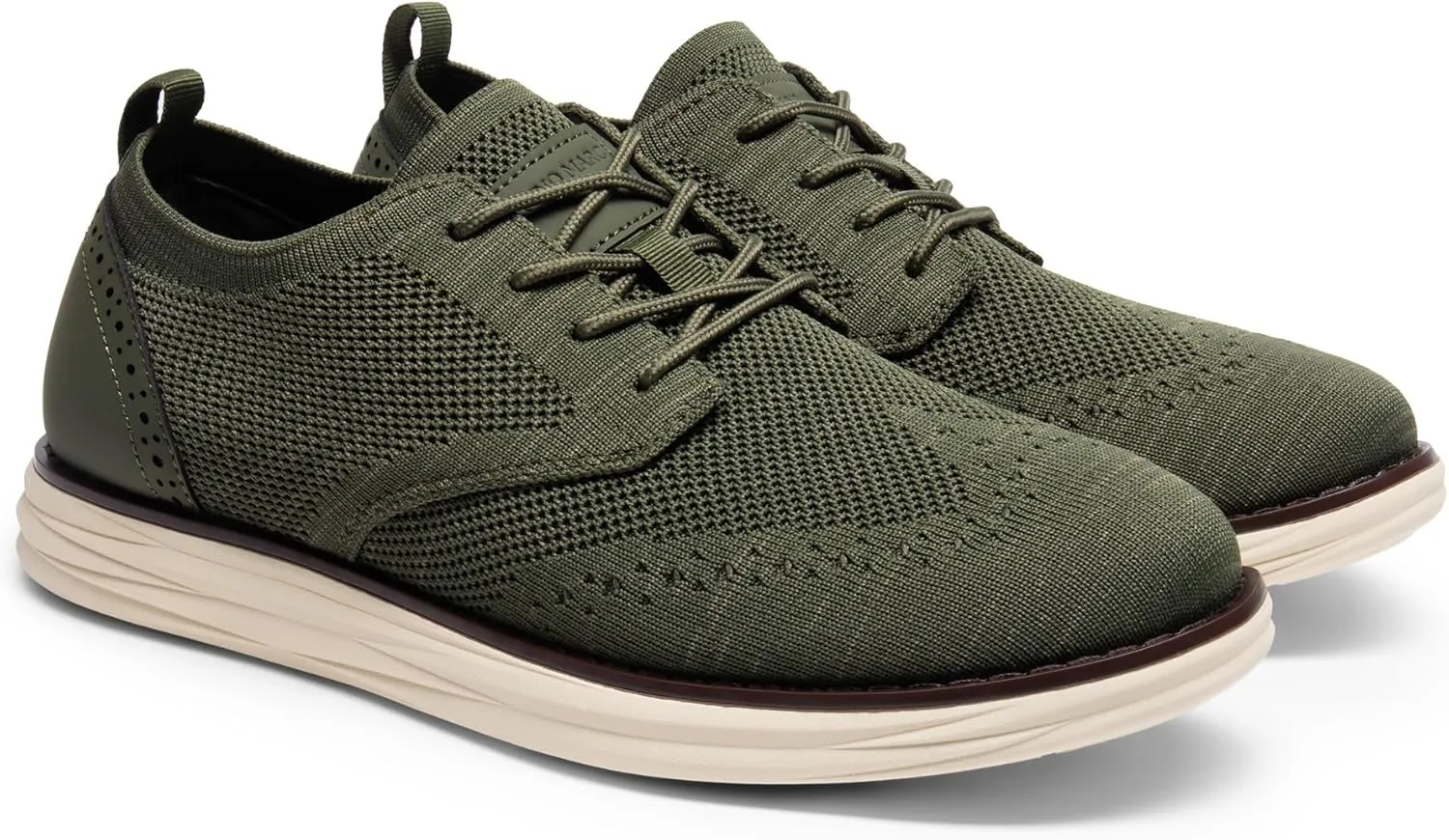 Bruno Marc Men's KnitFlex SmartCraft Mesh Oxfords Sneakers Casual Dress Lace-Up Lightweight Walking Shoes