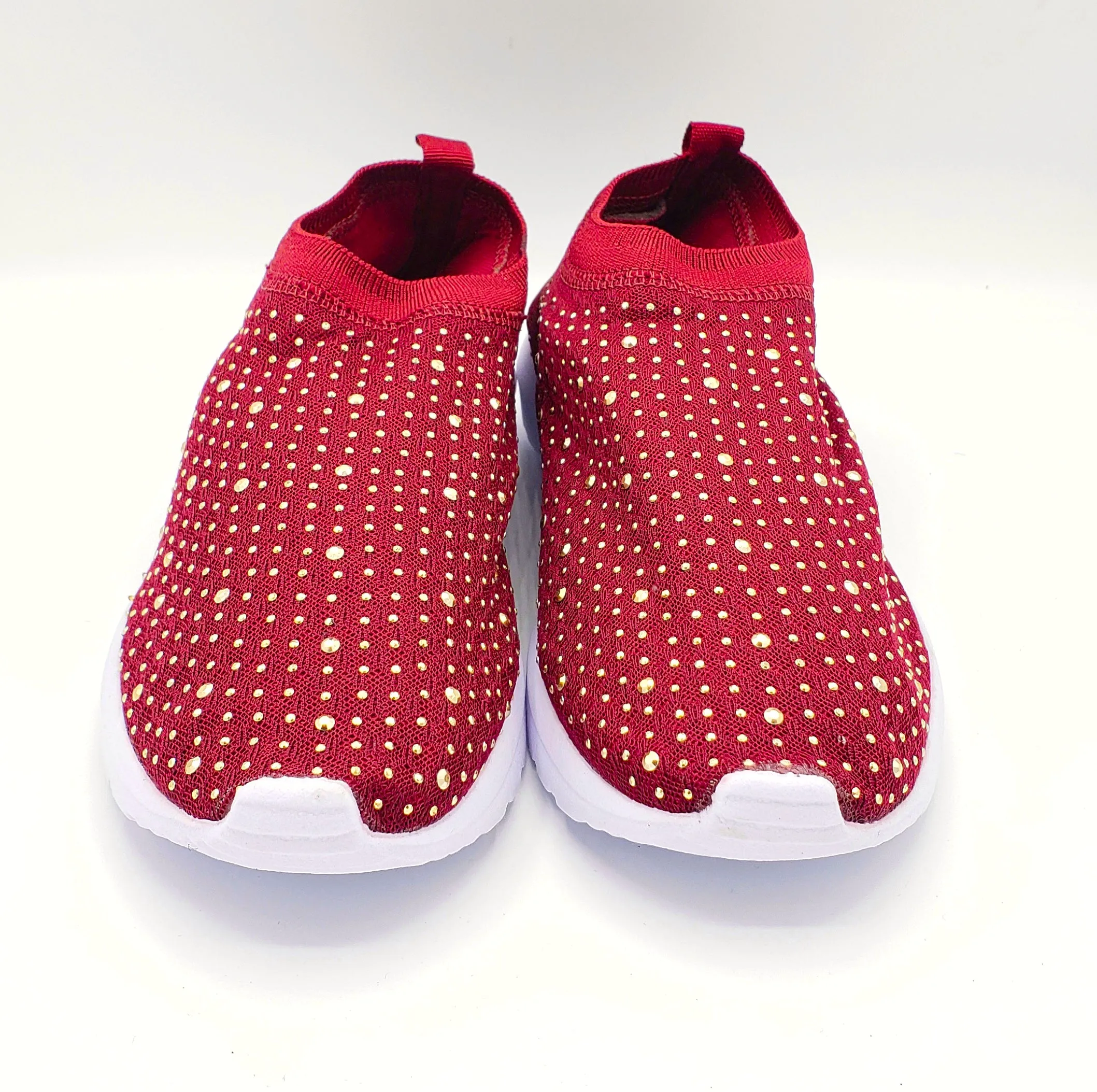 Burgundy Strass Crossfeet TAYGRA