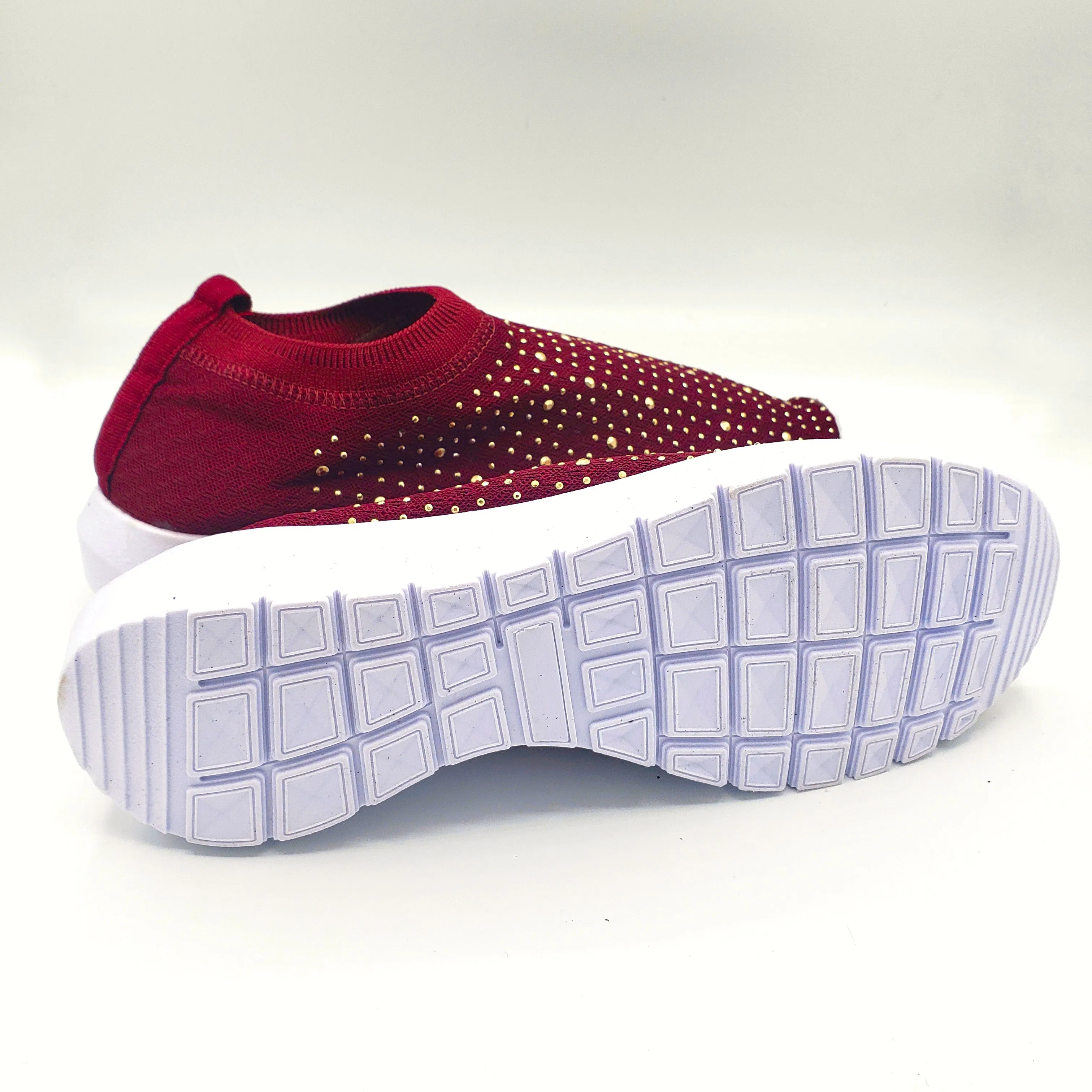 Burgundy Strass Crossfeet TAYGRA