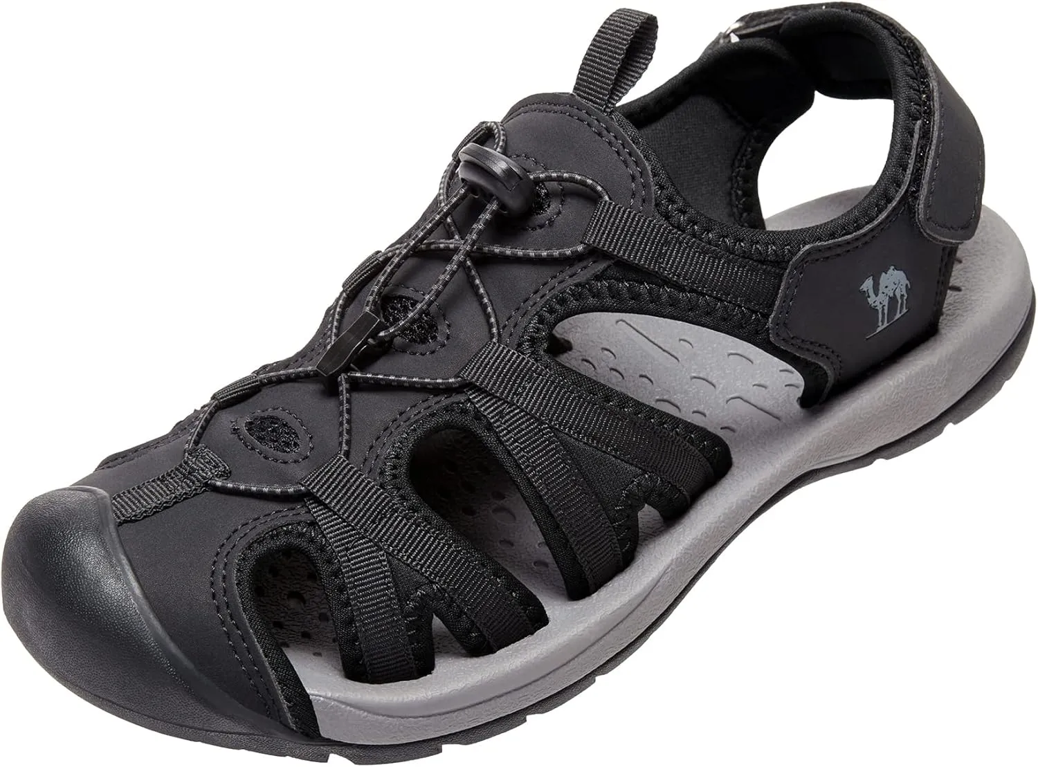 CAMELSPORTS Men's Hiking Sandals Closed Toe Outdoor Beach Sandal Waterproof Sport Fisherman Sandals Water Shoes