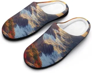 Canada Nova Scotia Cape Breton Men's Slippers Winter House Shoes Bedroom Slipper Travel Hotel Slippers
