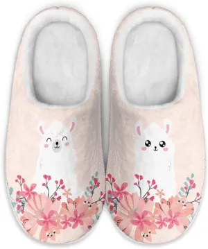 chaqlin Fuzzy House Slipper Womens Memory Foam Flat Heels Slippers for Causal Bedroom Walking with Flat Heels Causal Outdoor Indoor Shoes