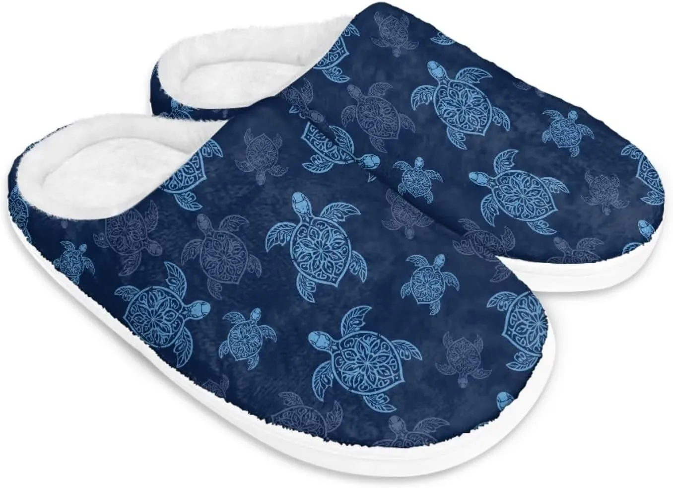 chaqlin House Slippers for Women Fuzzy Sandals Thick Sole Memory Foam Furry Lightweight Winter Outdoor Slip Resistant Causal Fuzzy Slipper Shoes