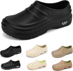 Chef Shoes for Women Slip Resistant Lightweight & Waterproof Kitchen Work Clogs Breathable Arch Support Comfort Sandals Unisex