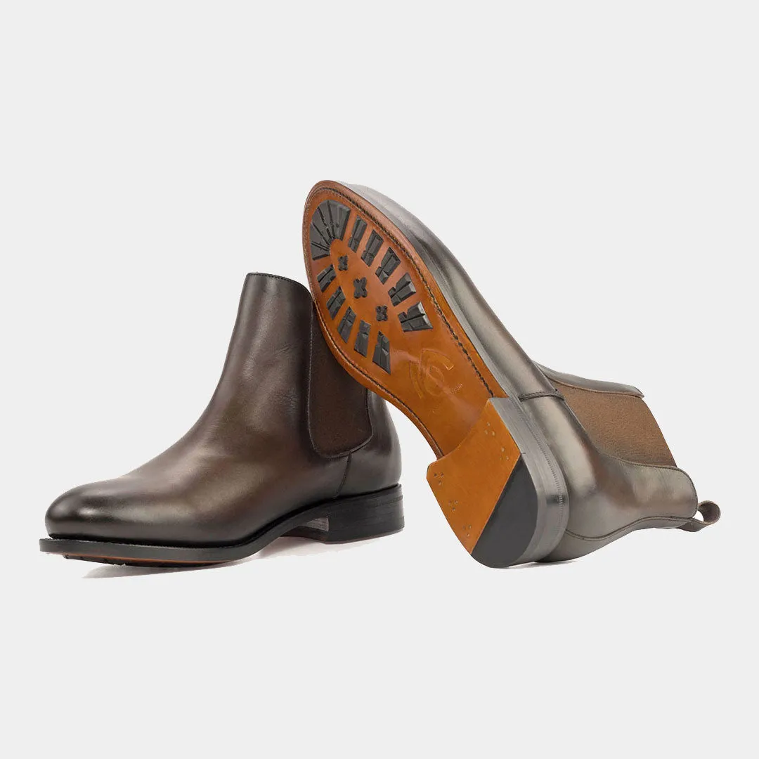 Chelsea Boot Classic Dark Brown Shoe at Lamilago