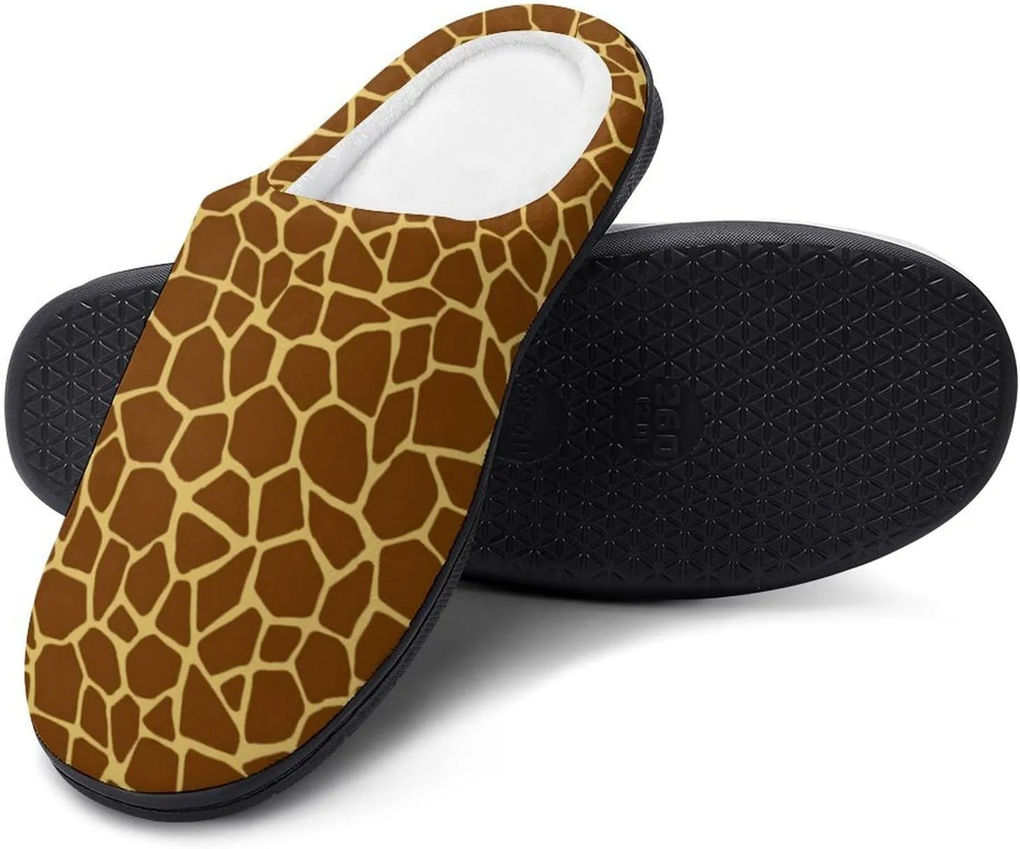 Christmas House Slippers For Woman Ladies Memory Foam Bedroom Slipper Indoor Outdoor Slip-On Shoes Funny Fall Slippers