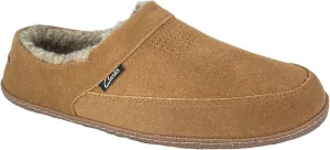 Clarks Mens Slipper Perforated Suede Leather Upper JMS0721 - Warm Plush Sherpa Lining - Indoor Outdoor House Slippers For Men (13 M US, Cinnamon)